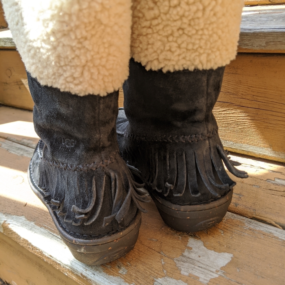 UGG shoreline winter boots sz 8 - Picture 11 of 14